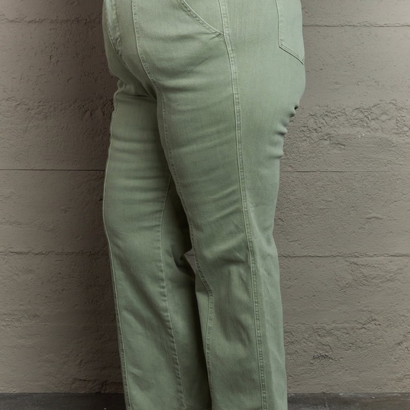 Judy Blue Full Size High Waist Rhinestone Straight Jeans Plus Size